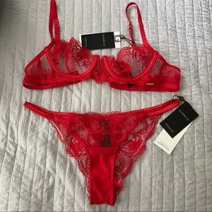 Bluebella Lingerie Bra and Panty Set 34B